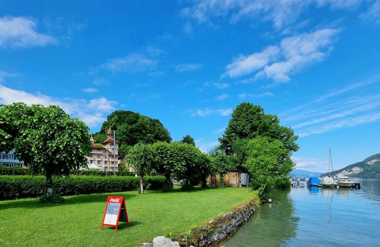 Seeparadiesli Am Schoenen Thunersee Därligen Dış mekan fotoğraf