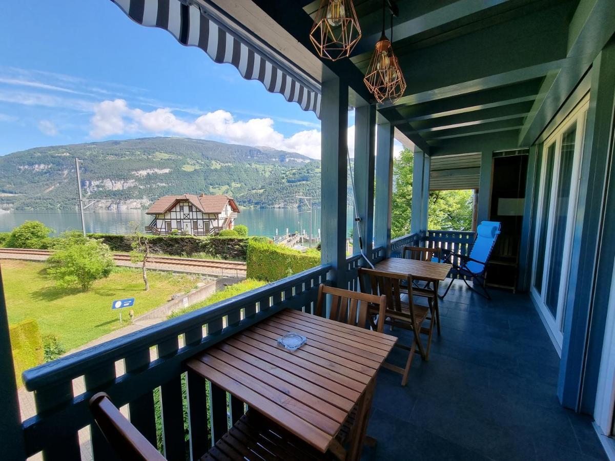 Seeparadiesli Am Schoenen Thunersee Därligen Dış mekan fotoğraf